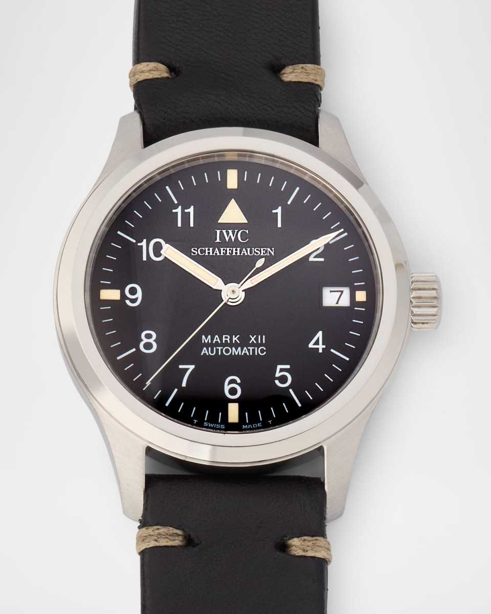 IWC Stainless Steel Fliegeruhr Mark XII 36mm Vintage 1990s Watch